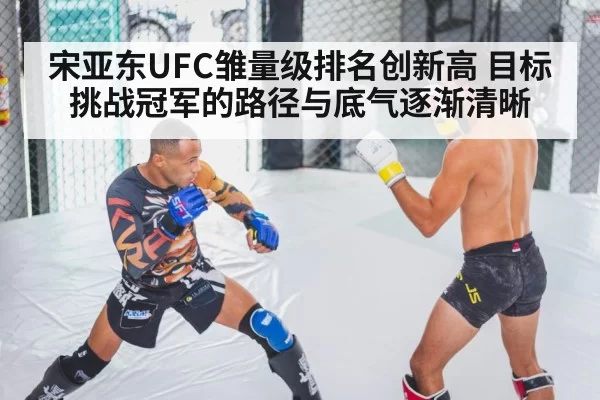 宋亚东UFC雏量级排名创新高 目标挑战冠军的路径与底气逐渐清晰